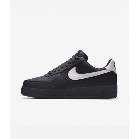 Αθλητικά παπούτσια Nike Air Force 1 ΜΑΥΡΟ ΜΕ ΛΕΥΚΟ ΣΗΜΑ